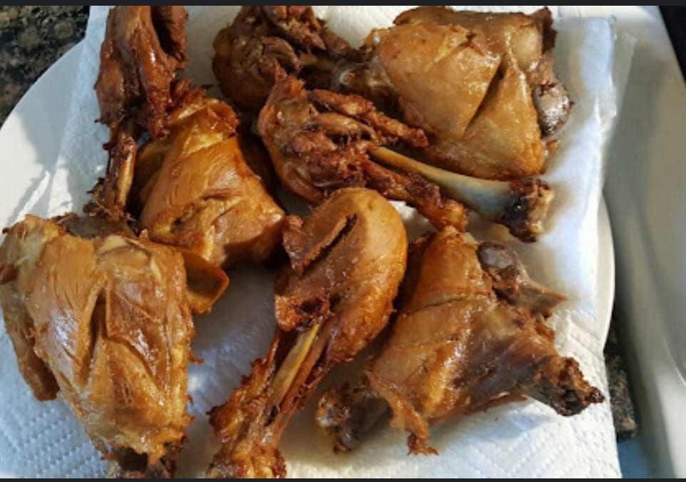 Haitian Fried Chicken Only.