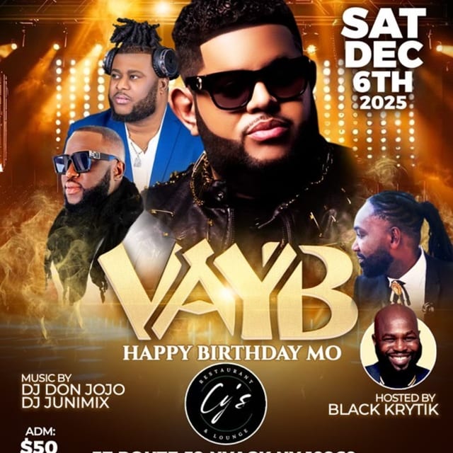 VAYB LIVE AT CY'S