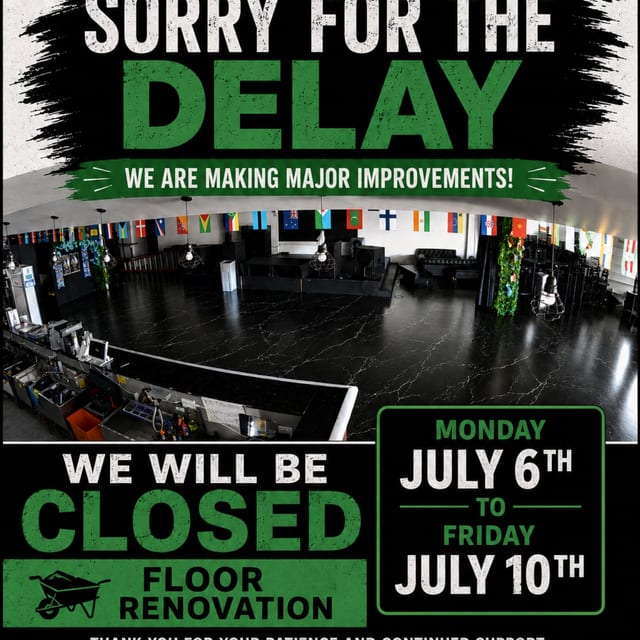 CY'S WILL BE CLOSED FOR RENNOVATIONS
