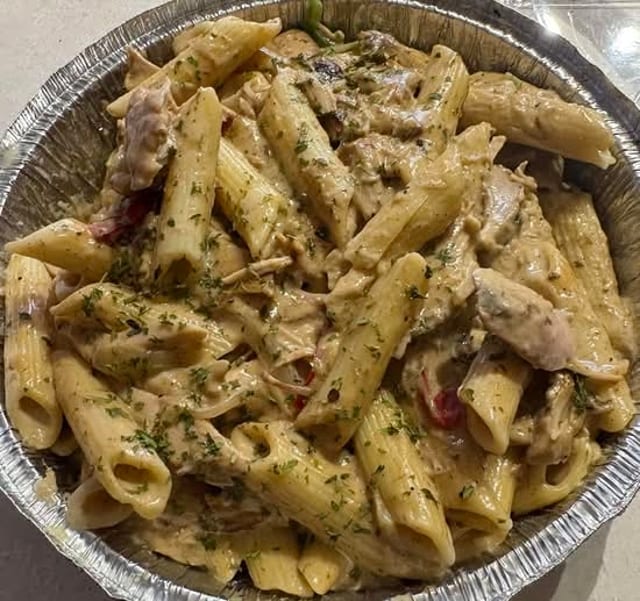 Full Tray: Rasta Pasta.
